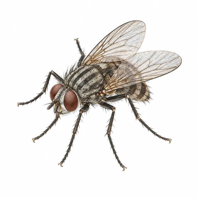 House flies